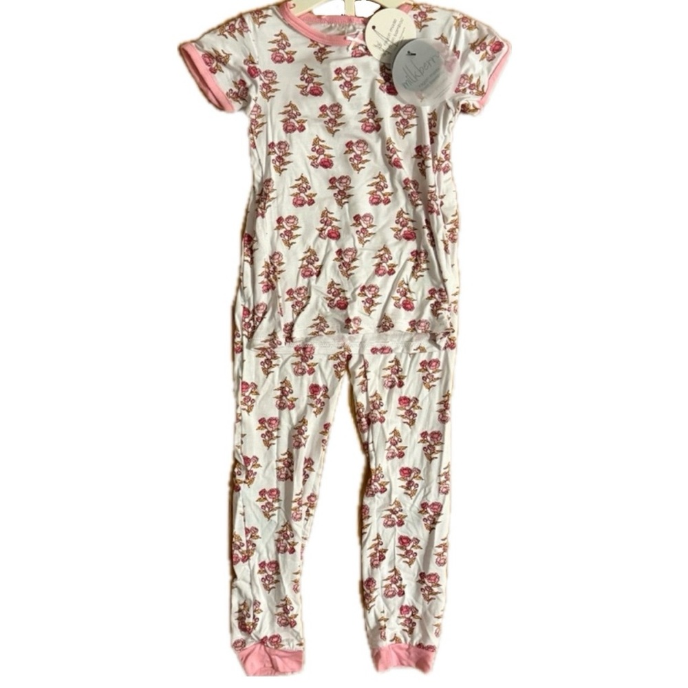 Milkberry Premium Bamboo SUPER SOFT Little Girl Pajama Set